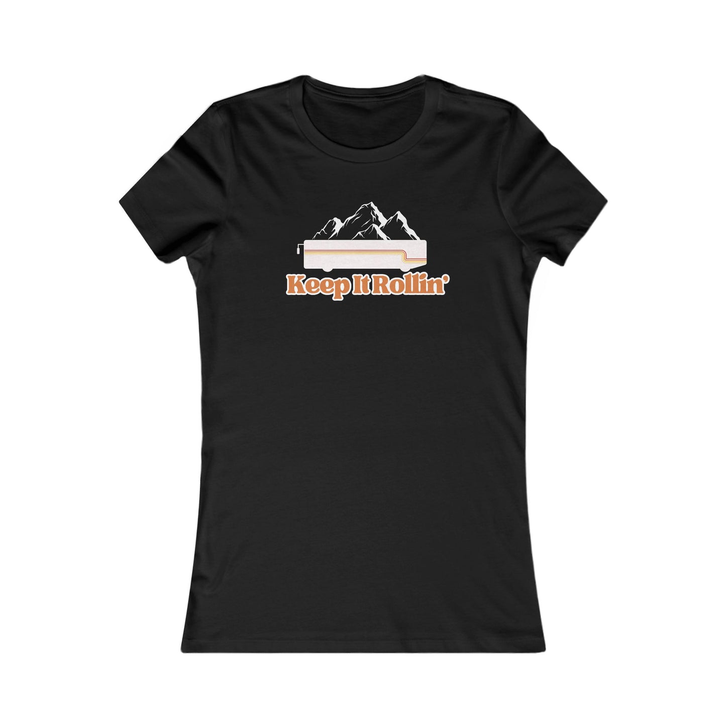 Keep It Rollin' Mountain Skoolie Women's T-Shirt