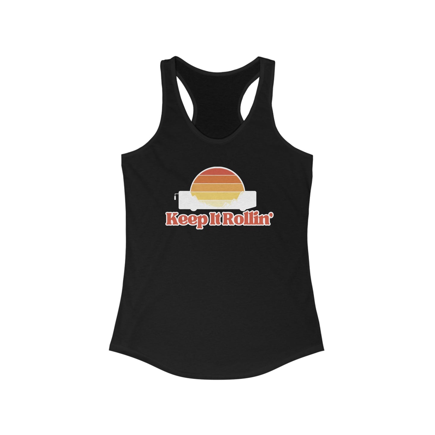 Keep It Rollin' Sunset Skoolie Women's Tank
