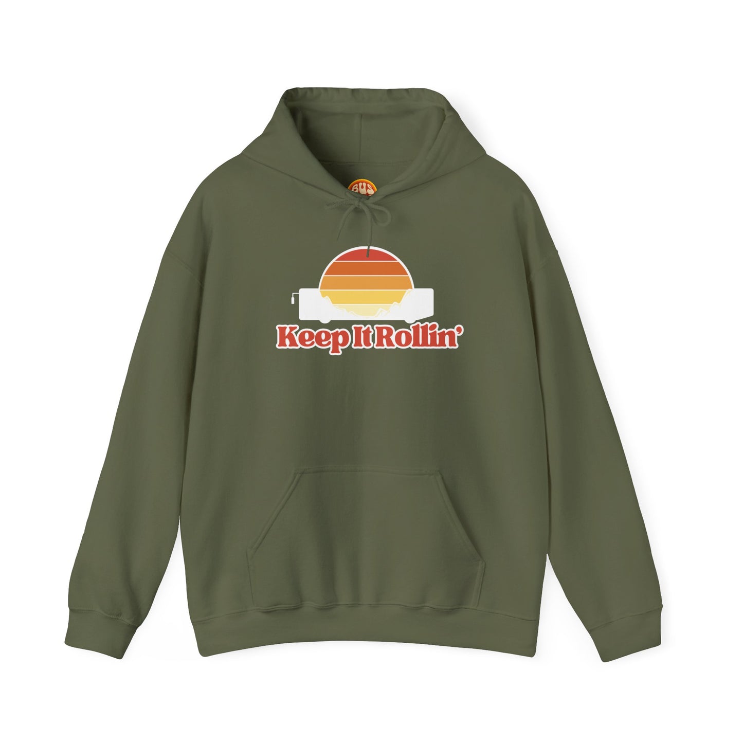 Keep It Rollin' Sunset Skoolie Hoodie