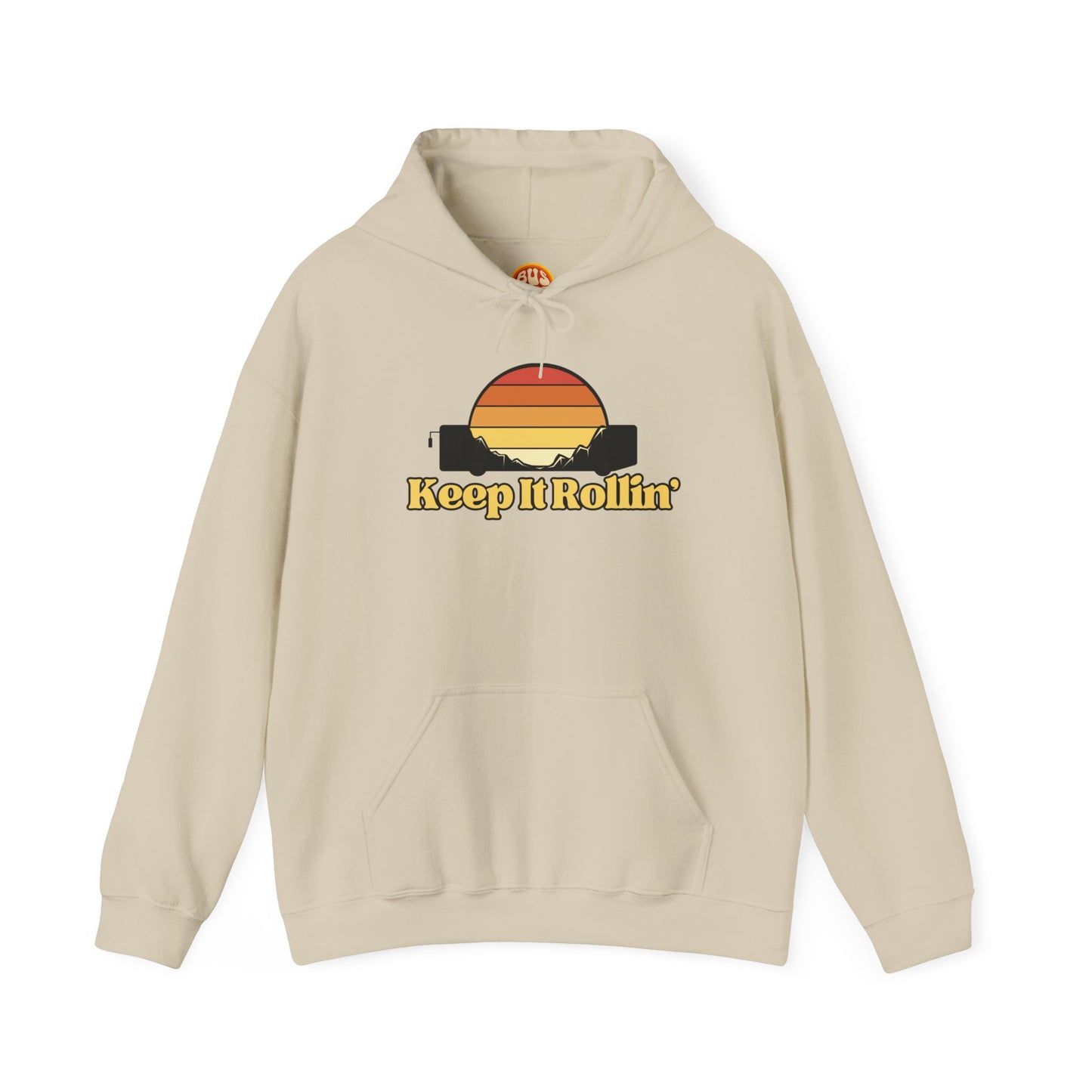Keep It Rollin' Sunset Skoolie Hoodie