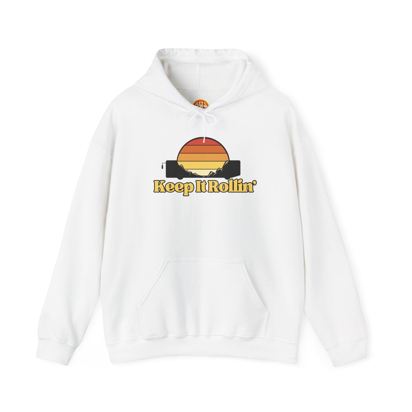 Keep It Rollin' Sunset Skoolie Hoodie