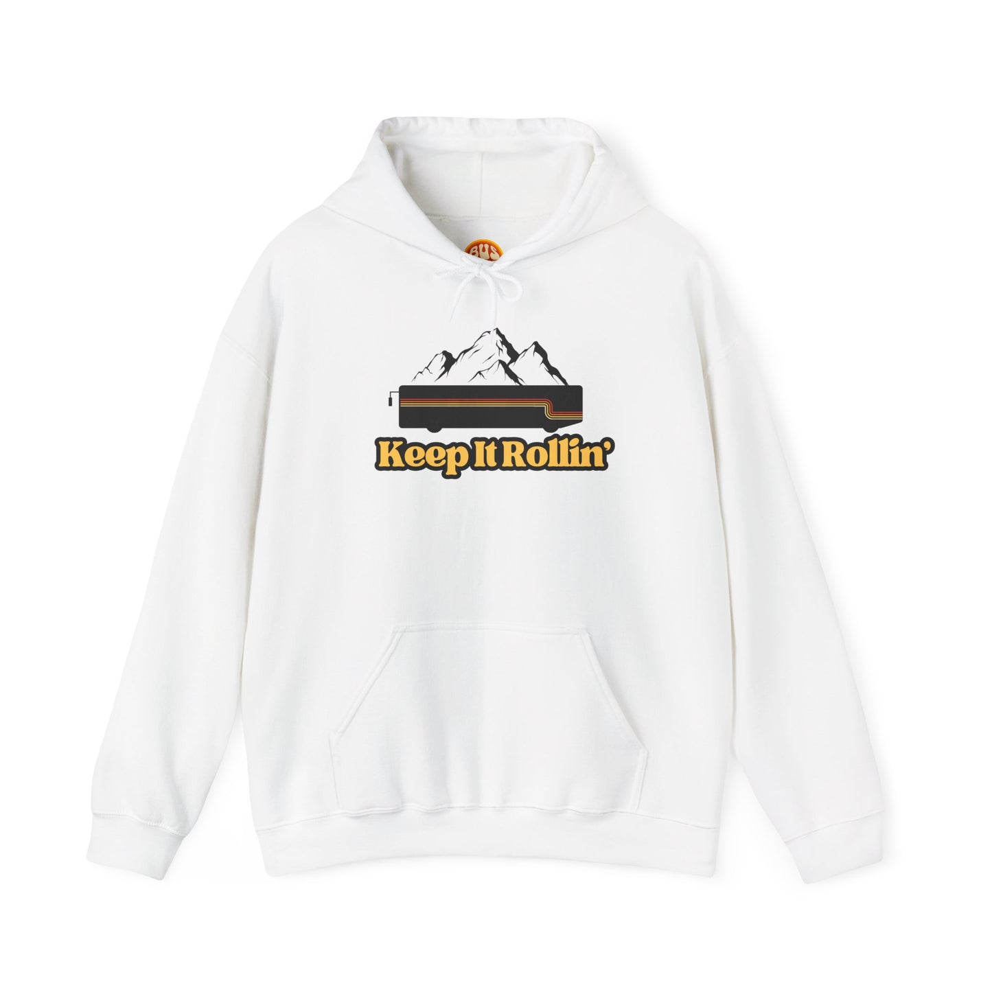 Keep It Rollin' Mountain Skoolie Hoodie