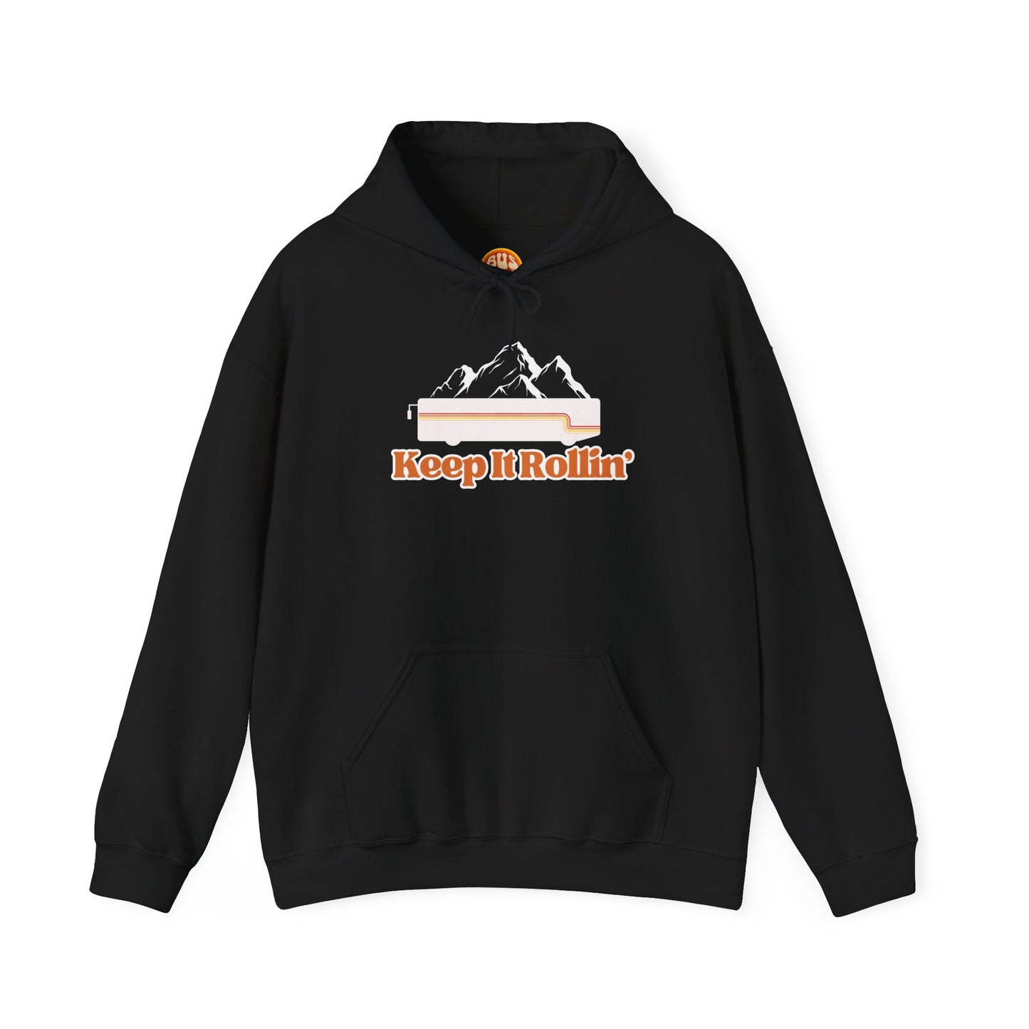Keep It Rollin' Mountain Skoolie Hoodie