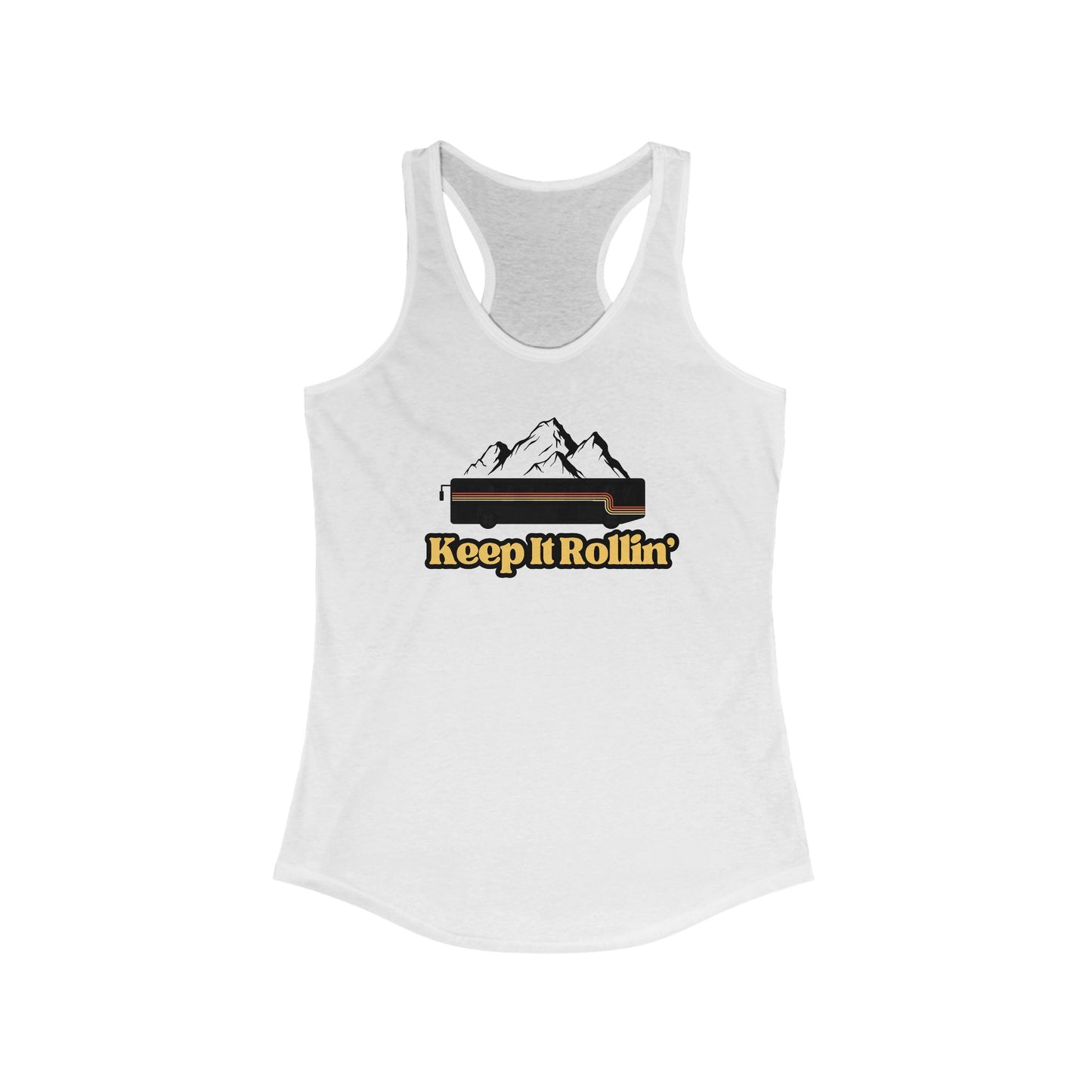 Keep It Rollin' Mountain Skoolie Women's Tank