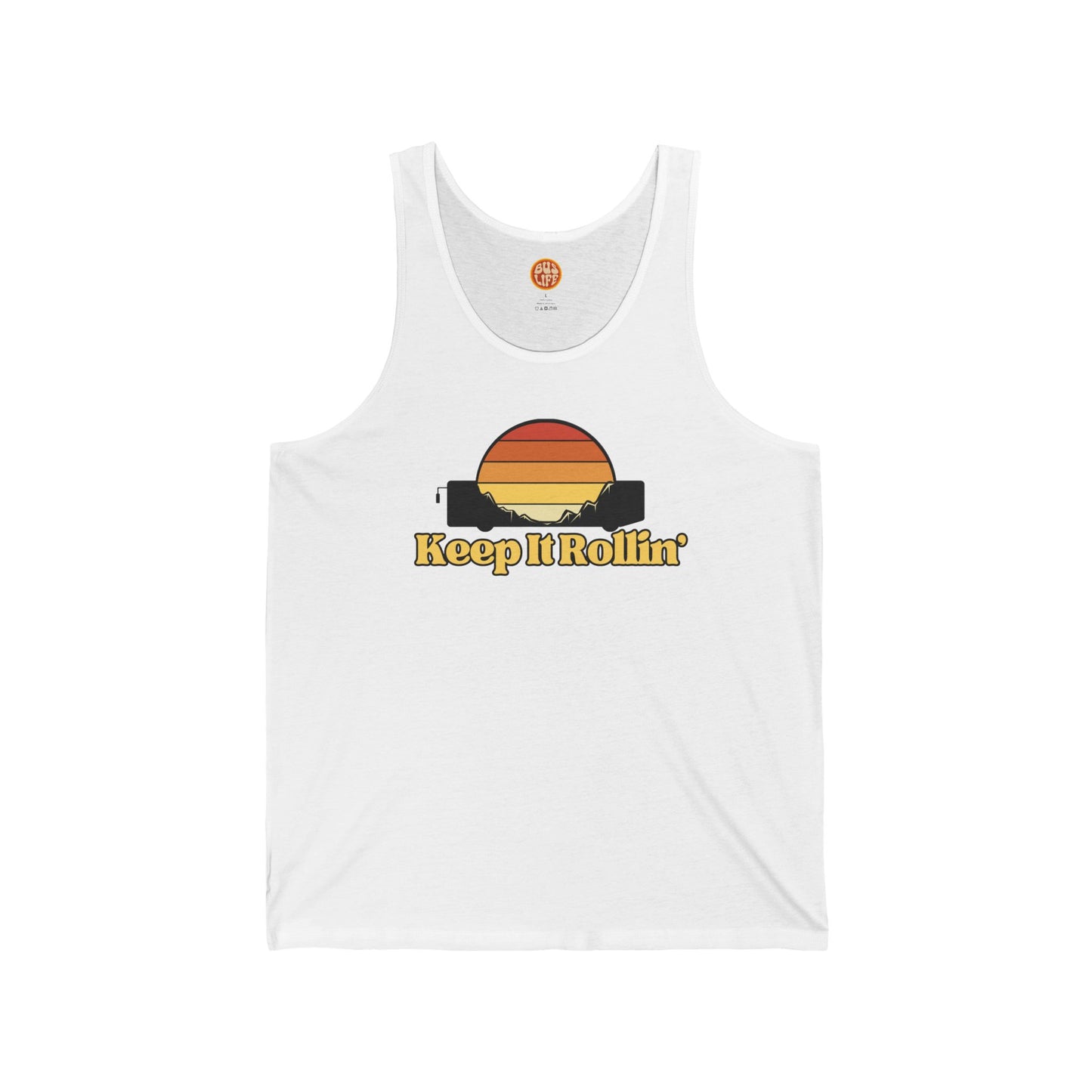 Keep It Rollin' Sunset Skoolie Tank