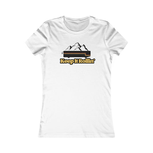 Keep It Rollin' Mountain Skoolie Women's T-Shirt