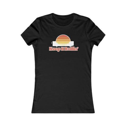 Keep It Rollin' Sunset Skoolie Women's T-Shirt