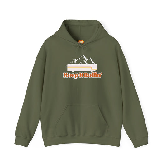 Keep It Rollin' Mountain Skoolie Hoodie
